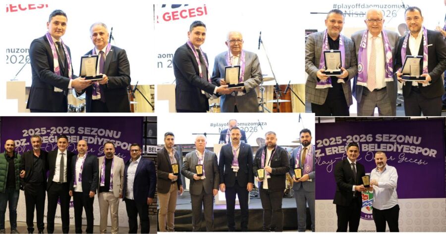 Kdz. Ereğli’de Şampiyonluk Ateşi Yakıldı: Play-Off Öncesi Dev Kenetlenme! Kdz. Ereğli Belediyespor, Play-Off süreci öncesinde “Onur Gecesi” düzenledi. Şehrin