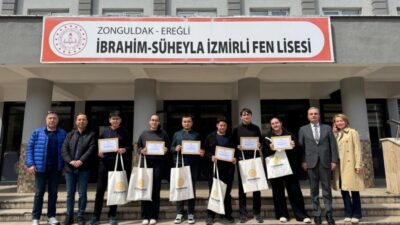 Zonguldak’ın Ereğli ilçesinde eğitim veren İbrahim-Süheyla İzmirli Fen Lisesi, Türkiye’nin