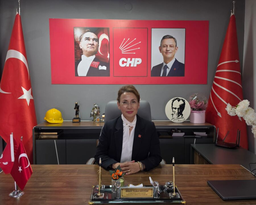Cumhuriyet Halk Partisi (CHP) Kdz. Ereğli İlçe Başkanı Zerrin Yılmaz