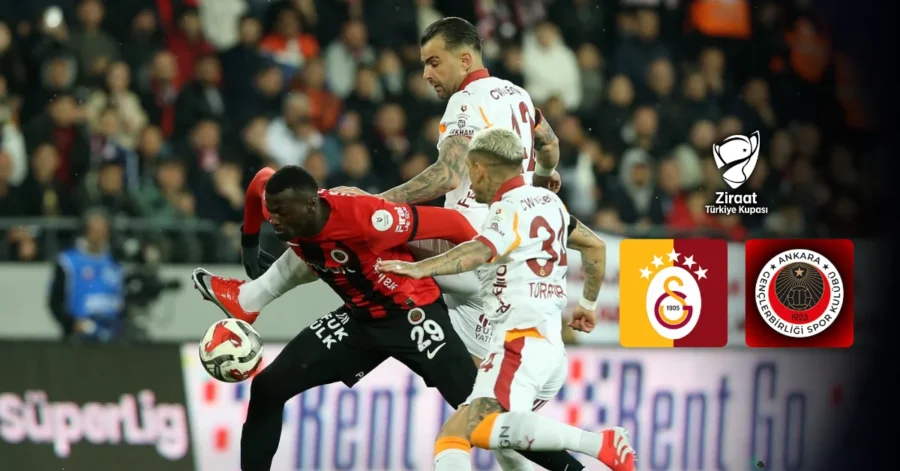 Ziraat Türkiye Kupası'nda son şampiyon olan Galatasaray, yarı final bileti