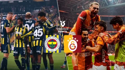 Süper Lig’de şampiyonluk yarışını doğrudan etkileyecek derbide Galatasaray ile Fenerbahçe