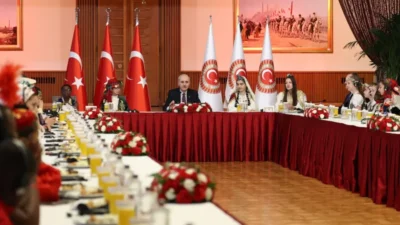 TBMM Başkanı Numan Kurtulmuş, "Savaşların ve çatışmaların ortaya çıkardığı ağır