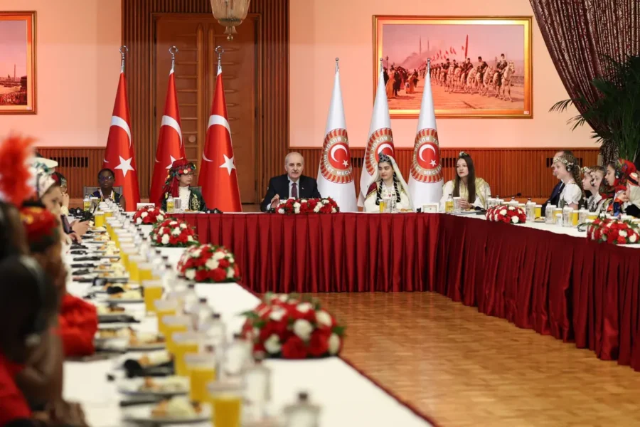 TBMM Başkanı Numan Kurtulmuş, "Savaşların ve çatışmaların ortaya çıkardığı ağır