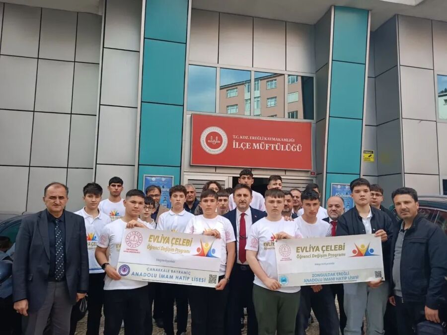  Evliya Çelebi Öğrenci Değişim Programı kapsamında Zonguldak’ın Karadeniz Ereğli ilçesine