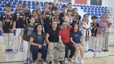 Zonguldak’ın Kozlu ilçesinde düzenlenen Minikler Taekwondo Türkiye Şampiyonası İl Seçmeleri’ne