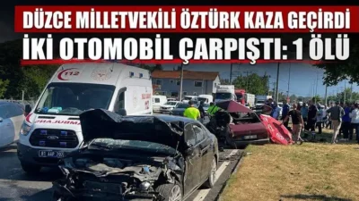 Düzce'de meydana gelen trafik kazasında 1 kişi hayatını kaybetti; AK