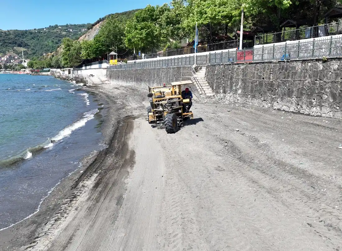 Kdz. Ereğli Belediye’nin Mavi Bayraklı plajları Sevgi ve Barış Plajı