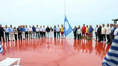 Zonguldak bölgesinin mavi bayraklı tek plajları olan Kdz. Ereğli Belediyesi