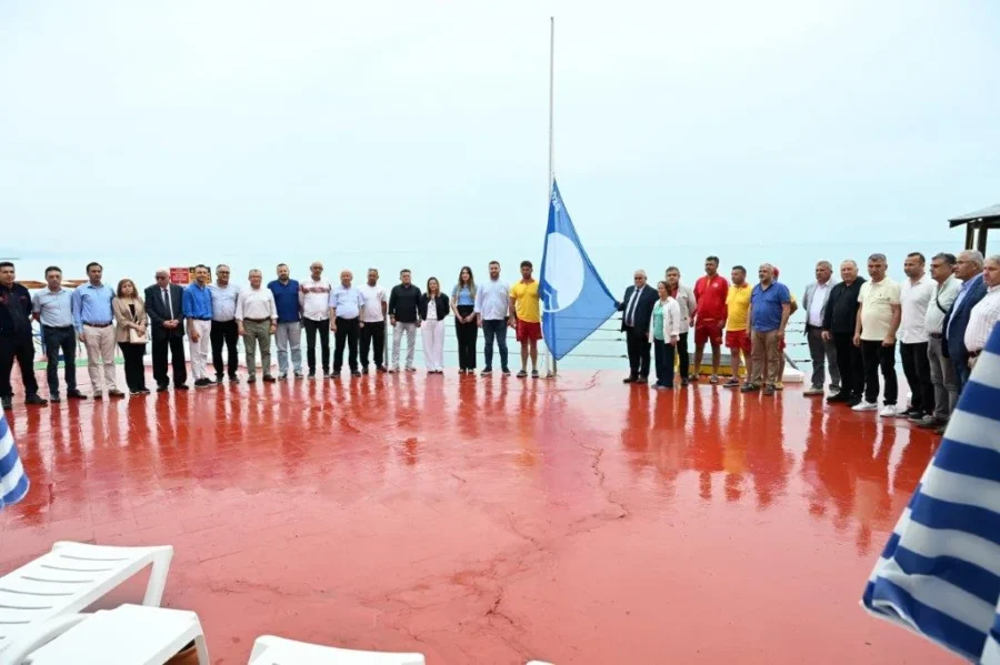 Zonguldak bölgesinin mavi bayraklı tek plajları olan Kdz. Ereğli Belediyesi