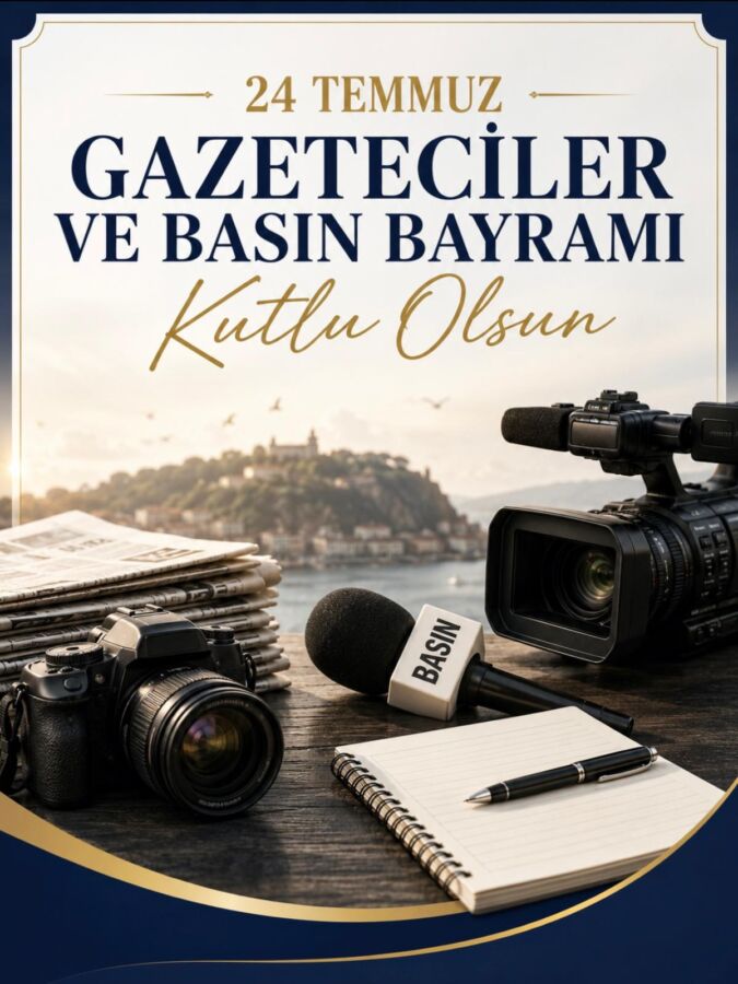 Temmuz Gazeteciler ve Basın Bayramı dolayısıyla bir tebrik mesajı yayımladı.