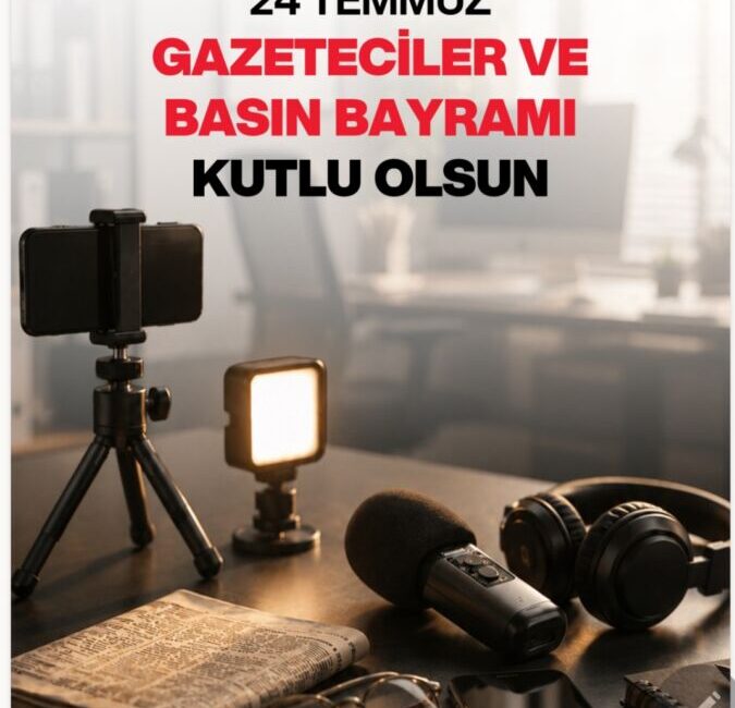 Erdemir’den 24Temmuz Gazeteciler ve Basın Bayramı Kutlama mesajı