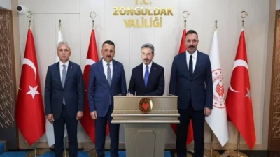Çalışma ve Sosyal Güvenlik Bakan Yardımcısı Ahmet Aydın, Amelebirliği'nin 103.