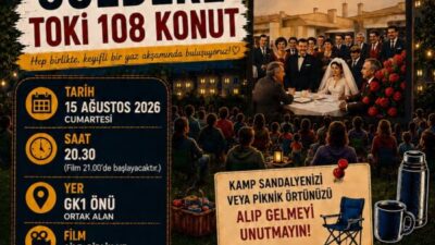 Zonguldak’ın  Ereğli ilçesinde Güldere TOKİ 108 Konut Yönetim Kurulu, komşuluk