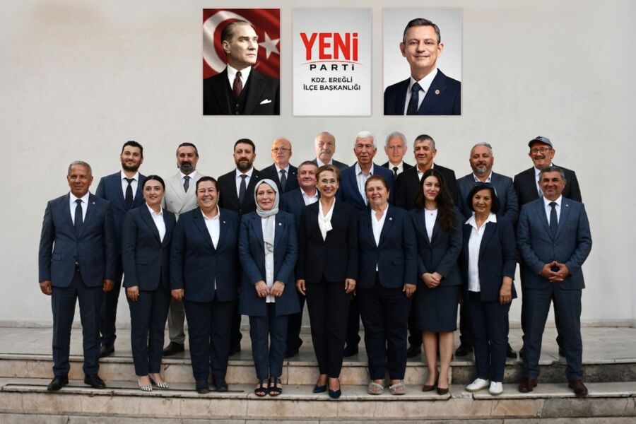 Yeni Parti Kdz. Ereğli İlçe Başkanlığı, kuruluş işlemlerini resmen tamamlayarak