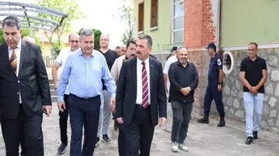 Zonguldak Valisi Osman Hacıbektaşoğlu, Kdz. Ereğli ilçesine bağlı Kandilli Beldesi'nde