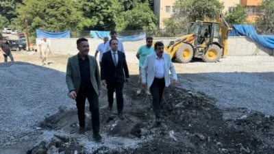 AK Parti Zonguldak Milletvekili Muammer Avcı, Yayla Mahallesi’nde yapımı devam