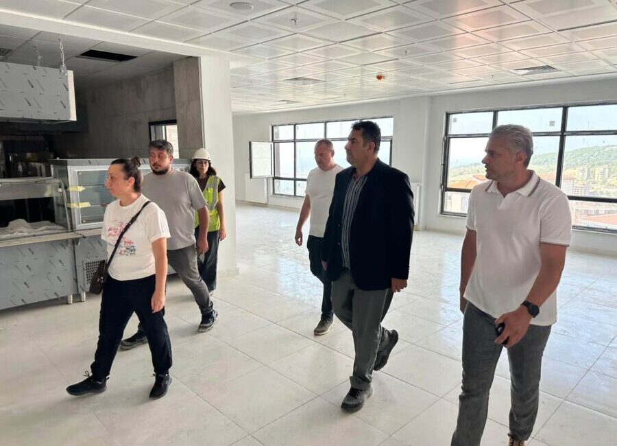 Kdz.Ereğli  Kaymakamı Fatih Yılmaz, Çavdarlı bölgesinde yapımı hızla devam eden