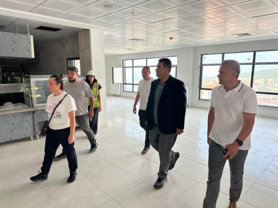 Kdz.Ereğli  Kaymakamı Fatih Yılmaz, Çavdarlı bölgesinde yapımı hızla devam eden