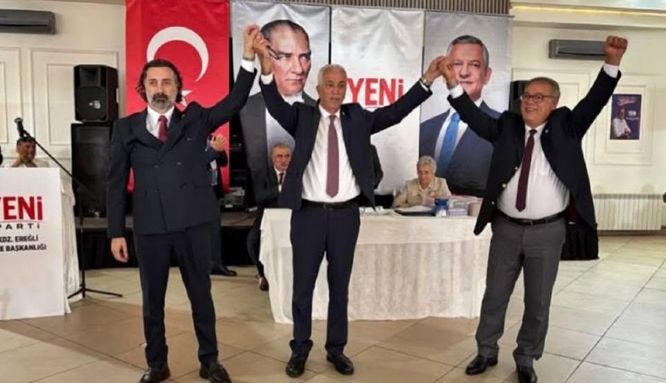 Yeni Parti Karadeniz Ereğli İlçe Başkanlığı adayının belirlenmesine yönelik üye