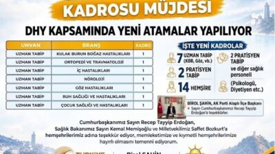 Zonguldak’ın Alaplı ilçesinde sağlık hizmetlerini güçlendirmek amacıyla Sağlık Bakanlığı tarafından