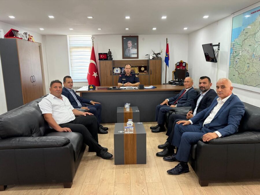 Kdz.Ereğli Şoförler ve Otomobilciler Esnaf Odası yönetimi, göreve yeni başlayan