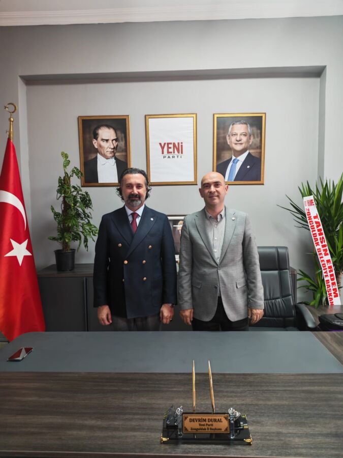 Yeni Parti Kdz. Ereğli İlçe Başkanlığına adaylığını açıklayan iş insanı
