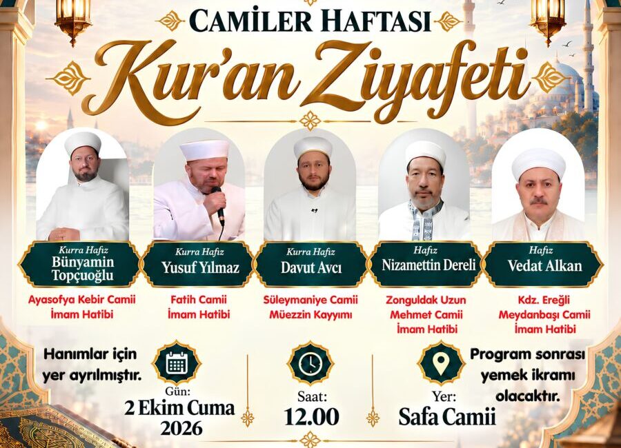 Kdz. Ereğli İlçe Müftülüğü, Camiler ve Din Görevlileri Haftası münasebetiyle