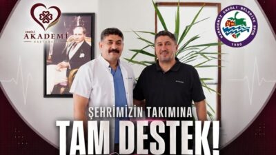 Özel Ereğli Akademi Hastanesi ile Karadeniz Ereğli Belediye Spor arasında