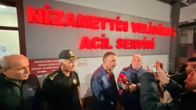 Zonguldak Valisi Osman Hacıbektaşoğlu, Kozlu ilçesinde Türkiye Taşkömürü Kurumuna (TTK)