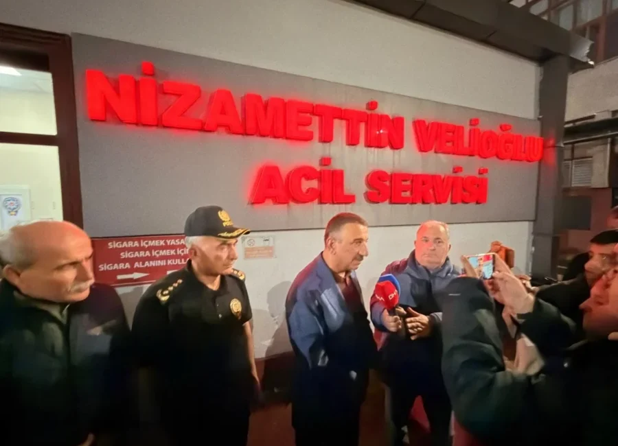 Zonguldak Valisi Osman Hacıbektaşoğlu, Kozlu ilçesinde Türkiye Taşkömürü Kurumuna (TTK)