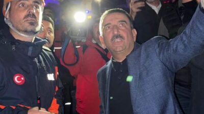 Zonguldak kent merkezinde bulunan eski bir binada henüz belirlenemeyen bir