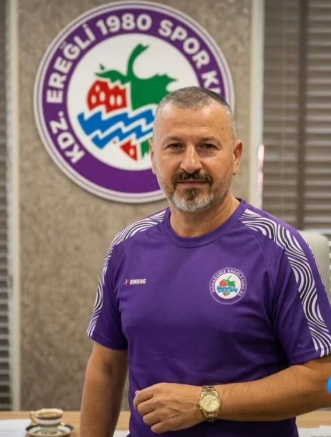 ZONGULDAK – Kdz.Ereğli 1980 Spor Kulübü Başkan Adayı Aydın Demir,
