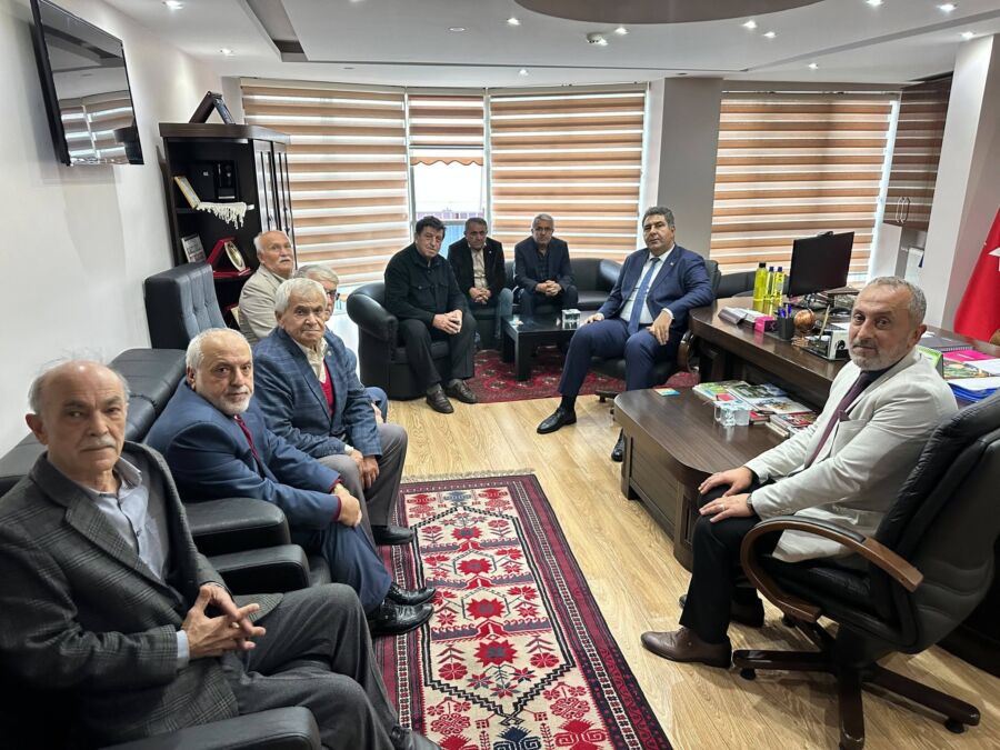 ZONGULDAK – Karadeniz Ereğli Kaymakamı Fatih Yılmaz, Kdz. Ereğli Ziraat Odası’nı