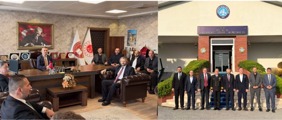 KDZ. EREĞLİ TSO HEYETİNDEN PROTOKOL ZİYARETLERİ Kdz. Ereğli TSO Yönetim Kurulu Başkanı Yüksel Balcı ve beraberindeki