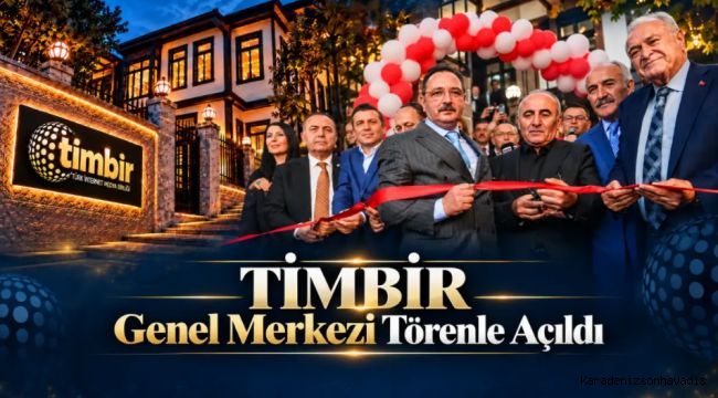 Ankara’da medya zirvesi: TİMBİR’in yeni Genel Merkezi törenle açıldı Nazlı ÖNGÖREN / Egemen ALTINBAŞ / Furkan ERTAN – BHA