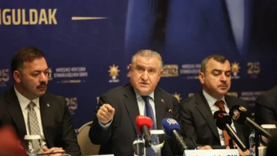 Türkiye Yüzyılı buluşmaları kapsamında Zonguldak’ı ziyaret eden Gençlik ve Spor Bakanı Dr. Osman