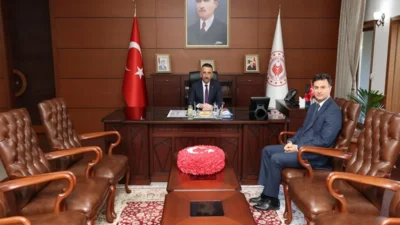 Zonguldak Valisi Hacıbektaşoğlu, Vali Yardımcısı Karasu’yu kabul etti Zonguldak Valisi Osman Hacıbektaşoğlu, vali yardımcılığı görevine atanan Murat Karasu’yu