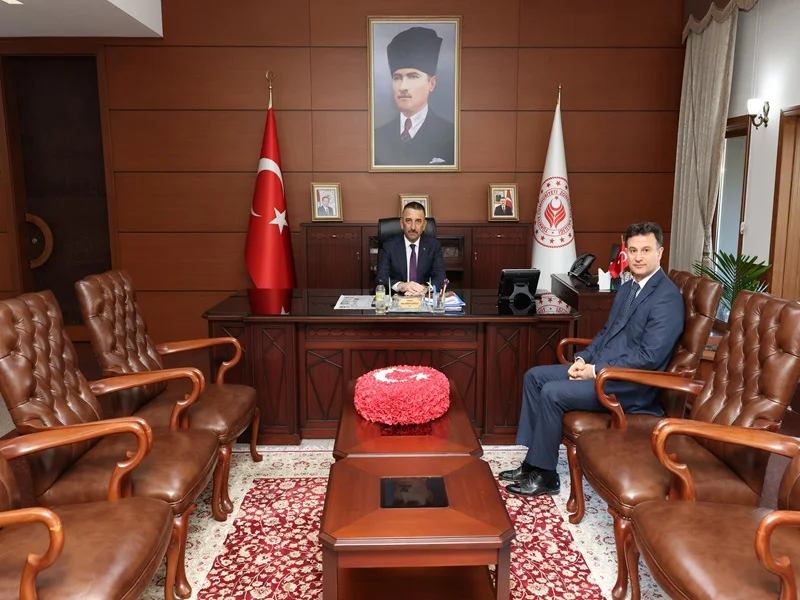 Zonguldak Valisi Hacıbektaşoğlu, Vali Yardımcısı Karasu’yu kabul etti Zonguldak Valisi Osman Hacıbektaşoğlu, vali yardımcılığı görevine atanan Murat Karasu’yu