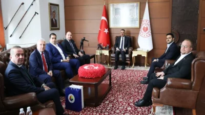 Zonguldak Valisi Osman Hacıbektaşoğlu, Devrek Ticaret ve Sanayi Odası Başkanı